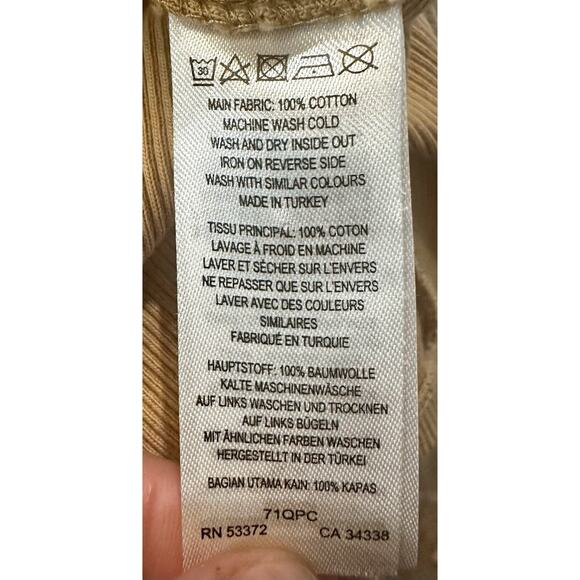 Theory Nobiz Cashmere Open Cardigan Sweater Size Small Cream Luxury Mid Length - Picture 2 of 5